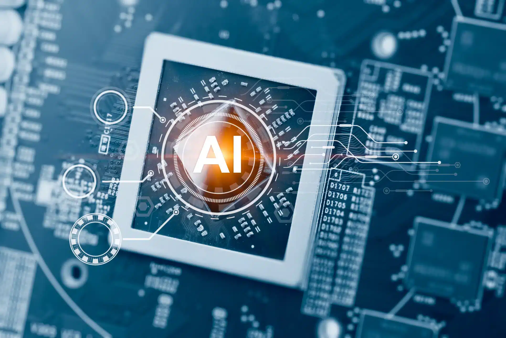GPU chip for AI inference computing.